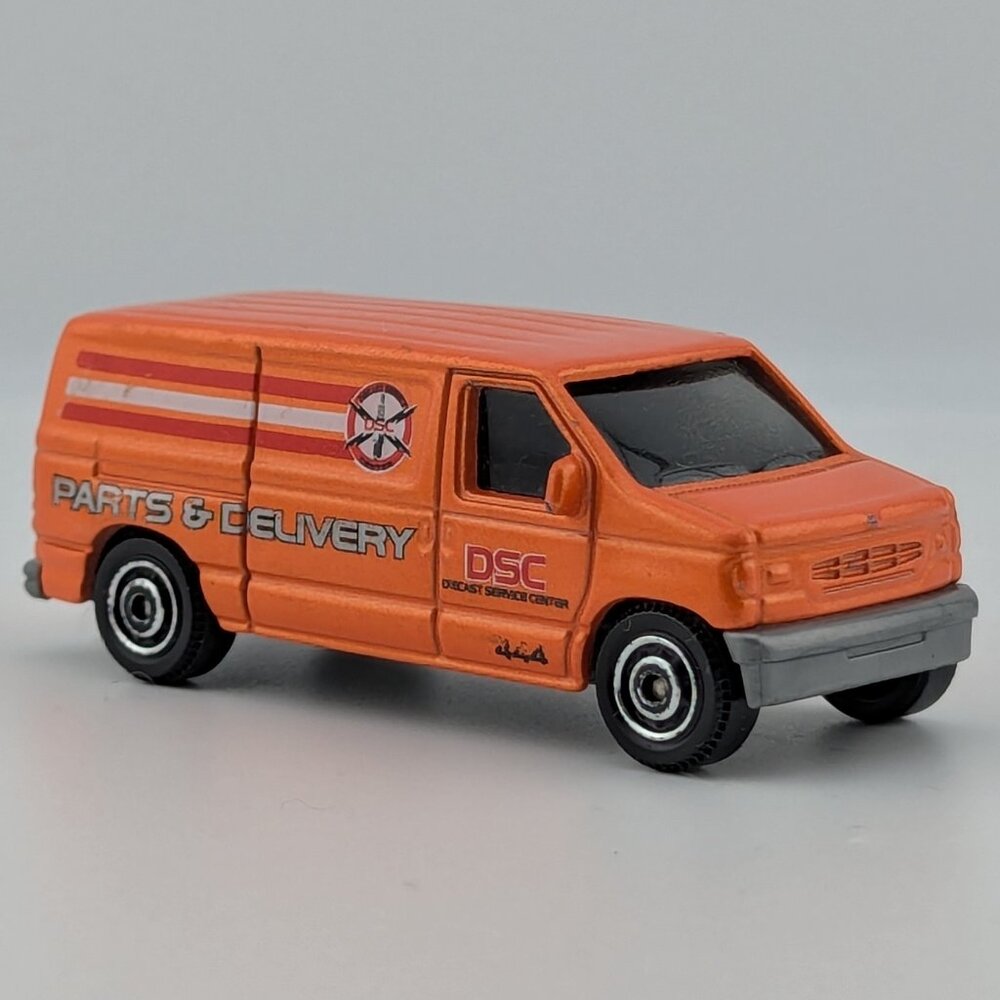 Matchbox Ford Panel Van MB44 1:80 – Parts & Delivery Orange Diecast